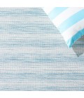 Safavieh Hampton Aqua Ivory / Multi HTN231 5 ft. 1 in. X 7 ft. 6 in. Rectangle Rug