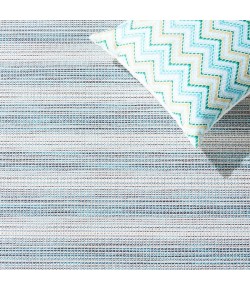 Safavieh Hampton Aqua / Ivory HTN231 8 ft. X 10 ft. Rectangle Rug