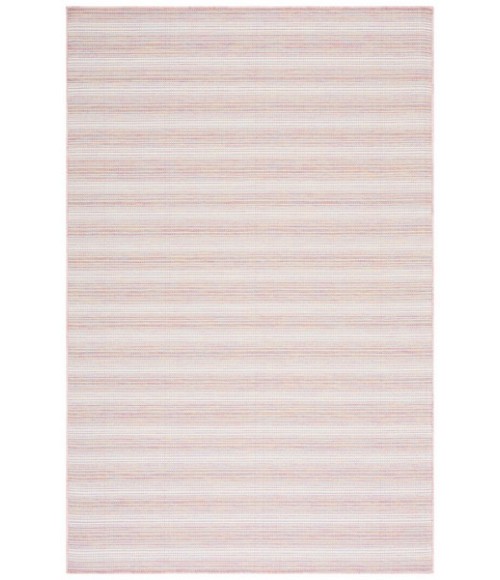 Safavieh Hampton Pink Ivory / Multi HTN231 9 ft. X 12 ft. Rectangle Rug