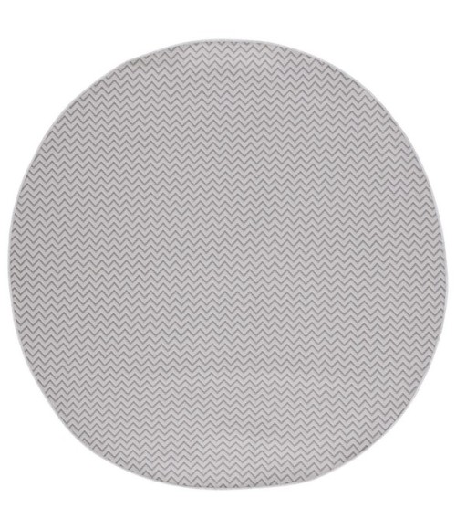 Safavieh Hampton Grey HTN237 6 ft. 5 in. X 6 ft. 5 in. Round Rug