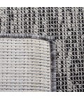 Safavieh Hampton Black / Grey HTN237 6 ft. 5 in. X 6 ft. 5 in. Round Rug