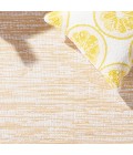 Safavieh Hampton Yellow HTN238 6 ft. 5 in. X 6 ft. 5 in. Round Rug