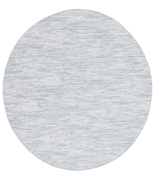 Safavieh Hampton Aqua HTN238 6 ft. 5 in. X 6 ft. 5 in. Round Rug