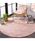 Safavieh Hampton Terracotta HTN238 6 ft. 5 in. X 6 ft. 5 in. Round Rug