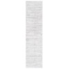 Safavieh Jasmine Shag Ivory / Light Grey JSM100 2 ft. X 8 ft. Runner Rug