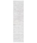 Safavieh Jasmine Shag Ivory / Light Grey JSM100 2 ft. X 8 ft. Runner Rug