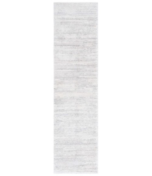 Safavieh Jasmine Shag Ivory / Light Grey JSM100 2 ft. X 8 ft. Runner Rug
