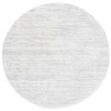 Safavieh Jasmine Shag Ivory / Light Grey JSM100 6 ft. 7 in. X 6 ft. 7 in. Round Rug