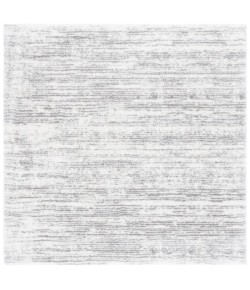 Safavieh Jasmine Shag Ivory / Grey JSM100 6 ft. 7 in. X 6 ft. 7 in. Square Rug