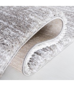 Safavieh Jasmine Shag Grey / Ivory JSM100 6 ft. 7 in. X 6 ft. 7 in. Square Rug