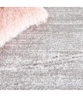 Safavieh Jasmine Shag Grey / Ivory JSM100 6 ft. 7 in. X 6 ft. 7 in. Square Rug