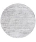 Safavieh Jasmine Shag Grey / Ivory JSM100 6 ft. 7 in. X 6 ft. 7 in. Round Rug
