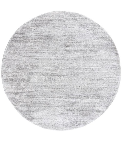 Safavieh Jasmine Shag Grey / Ivory JSM100 6 ft. 7 in. X 6 ft. 7 in. Round Rug