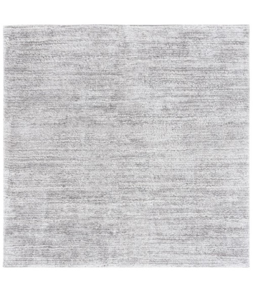 Safavieh Jasmine Shag Grey / Ivory JSM100 6 ft. 7 in. X 6 ft. 7 in. Square Rug