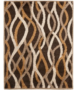 Safavieh Kashmir Brown / Multi KAS117 8 ft. X 10 ft. Rectangle Rug