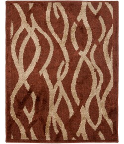 Safavieh Kashmir Rust / Ivory KAS117 8 ft. X 10 ft. Rectangle Rug