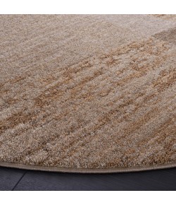 Safavieh Lasa Taupe / Gold LAS102 4 ft. X 4 ft. Round Rug