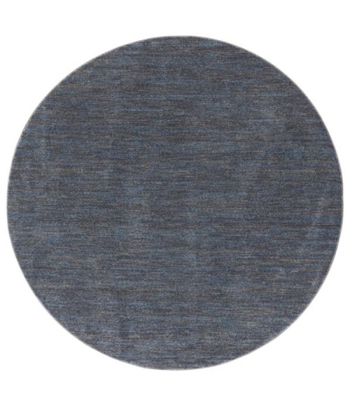 Safavieh Lasa Blue / Grey LAS104 4 ft. X 4 ft. Round Rug
