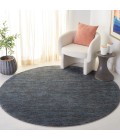 Safavieh Lasa Blue / Grey LAS104 4 ft. X 4 ft. Round Rug