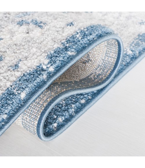 Safavieh Layla Blue / Ivory Grey LAY101 2 ft. 2 in. X 9 ft. Runner Rug