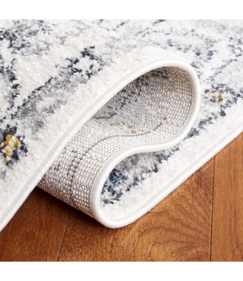 Safavieh Layla Ivory Grey / Charcoal LAY102 2 ft. 2 in. X 9 ft. Runner Rug