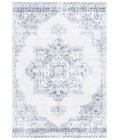 Safavieh Layla Ivory Grey / Charcoal LAY104 5 ft. 5 in. X 7 ft. 6 in. Rectangle Rug