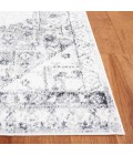 Safavieh Layla Ivory Grey / Charcoal LAY104 5 ft. 5 in. X 7 ft. 6 in. Rectangle Rug
