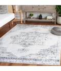 Safavieh Layla Ivory Grey / Charcoal LAY104 5 ft. 5 in. X 7 ft. 6 in. Rectangle Rug