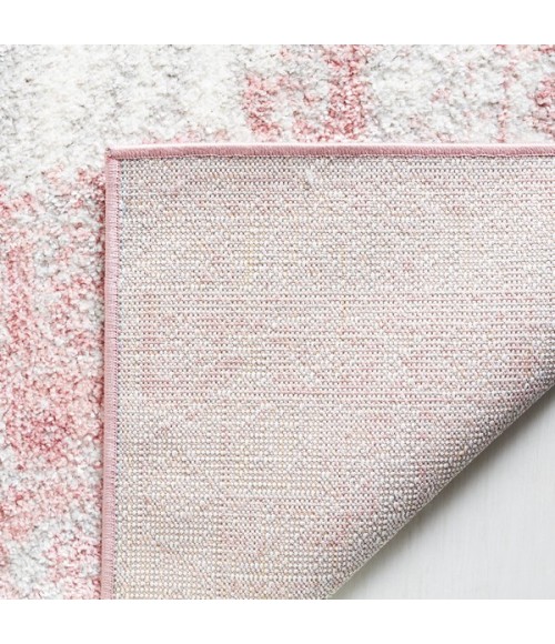 Safavieh Layla Ivory Grey / Pink LAY104 6 ft. 7 in. X 9 ft. Rectangle Rug