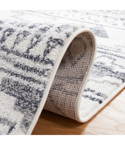 Safavieh Layla Ivory / Grey Rug LAY105 2 ft. 2 in. X 9 ft. Runner - Rugs Town Safavieh Layla Ivory / Grey LAY105 2 ft. 2 in. X 9 ft. Runner Rug