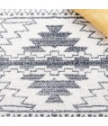 Safavieh Layla Ivory / Grey Rug LAY105 6 ft. 7 in. X 6 ft. 7 in. Round - Rugs Town Safavieh Layla Ivory / Grey LAY105 6 ft. 7 in. X 6 ft. 7 in. Round Rug
