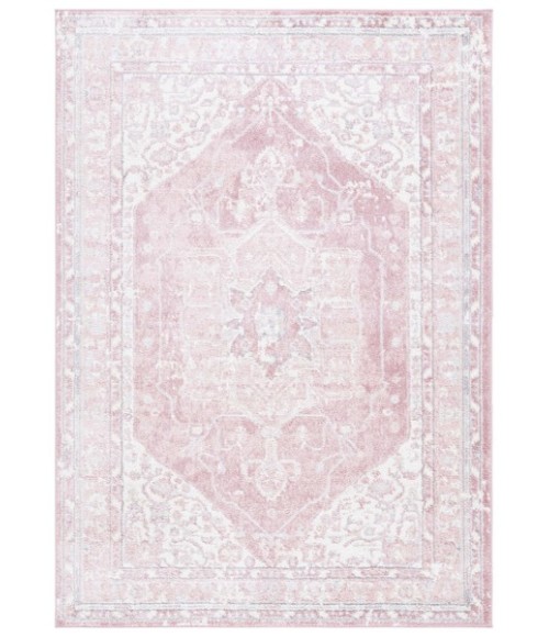 Safavieh Layla Ivory Grey / Pink LAY104 6 ft. 7 in. X 9 ft. Rectangle Rug