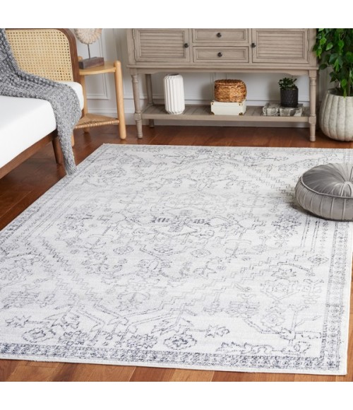Safavieh Layla Ivory Grey / Charcoal LAY110 8 ft. X 10 ft. Rectangle Rug