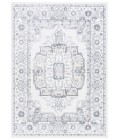 Safavieh Layla Ivory Grey / Charcoal LAY111 4 ft. 5 in. X 6 ft. 5 in. Rectangle Rug