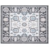 Safavieh Liberty  Dark Grey / Ivory LIB750 6 ft. 7 in. X 6 ft. 7 in. Square Rug
