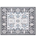 Safavieh Liberty  Dark Grey / Ivory LIB750 6 ft. 7 in. X 6 ft. 7 in. Square Rug