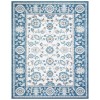 Safavieh Liberty  Dark Blue / Ivory LIB750 5 ft. 3 in. X 7 ft. 7 in. Rectangle Rug