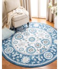 Safavieh Liberty Dark Blue / Ivory Rug LIB750 6 ft. 7 in. X 6 ft. 7 in. Round - Rugs Town Safavieh Liberty Dark Blue / Ivory LIB750 6 ft. 7 in. X 6 ft. 7 in. Round Rug