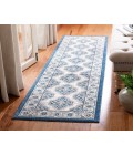 Safavieh Liberty Dark Blue / Ivory Rug LIB753 2 ft. X 8 ft. Runner - Rugs Town Safavieh Liberty Dark Blue / Ivory LIB753 2 ft. X 8 ft. Runner Rug