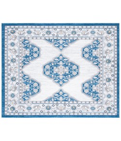 Safavieh Liberty  Dark Blue / Ivory LIB753 6 ft. 7 in. X 6 ft. 7 in. Square Rug