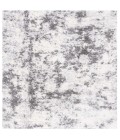 Safavieh Lindsay Shag Ivory / Grey LNS550 6 ft. 7 in. X 6 ft. 7 in. Square Rug