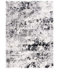 Safavieh Lindsay Shag Grey / Black Ivory LNS556 5 ft. 3 in. X 7 ft. 6 in. Rectangle Rug