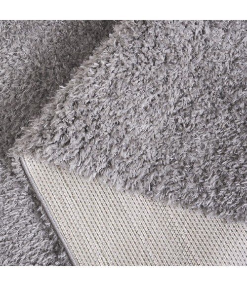 Safavieh Lindsay Shag Dark Grey LNS560 4 ft. X 6 ft. Rectangle Rug