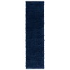 Safavieh Lindsay Shag Navy LNS560 2 ft. 2 in. X 8 ft. Runner Rug