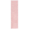 Safavieh Lindsay Shag Pink LNS560 2 ft. 2 in. X 8 ft. Runner Rug