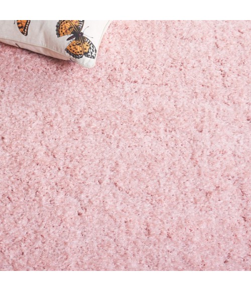 Safavieh Lindsay Shag Pink LNS560 5 ft. 3 in. X 7 ft. 6 in. Rectangle Rug