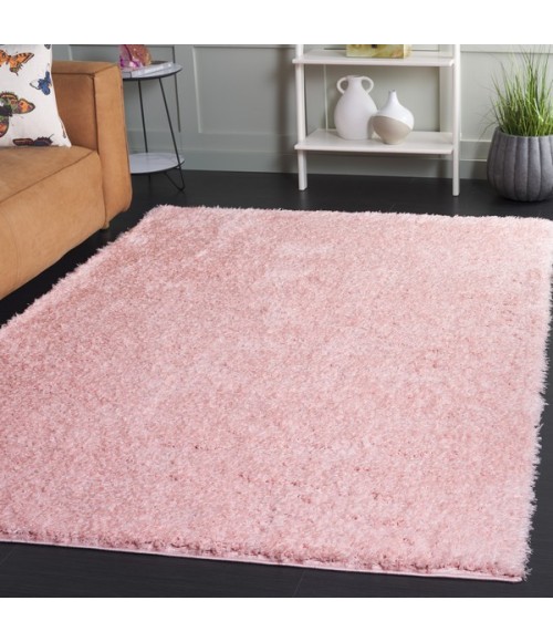 Safavieh Lindsay Shag Pink LNS560 5 ft. 3 in. X 7 ft. 6 in. Rectangle Rug