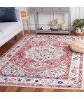 Safavieh Luna Beige / Rust LUN100 5 ft. 3 in. X 7 ft. 6 in. Rectangle Rug