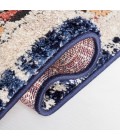 Safavieh Luna Navy / Beige Rug LUN103 5 ft. 3 in. X 7 ft. 6 in. Rectangle - Rugs Town Safavieh Luna Navy / Beige LUN103 5 ft. 3 in. X 7 ft. 6 in. Rectangle Rug