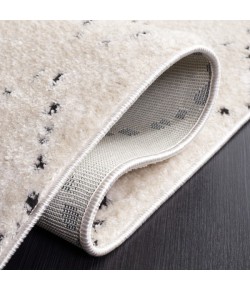 Safavieh Melody Ivory / Black MEL102 6 ft. 7 in. X 6 ft. 7 in. Round Rug